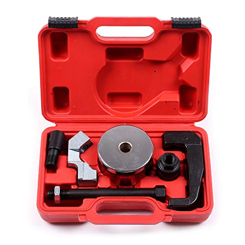 SCITOO 6pcs Injector Puller Tool with Different Adapters Slide Hammer fit for Mercedes-Benz CDI Engines