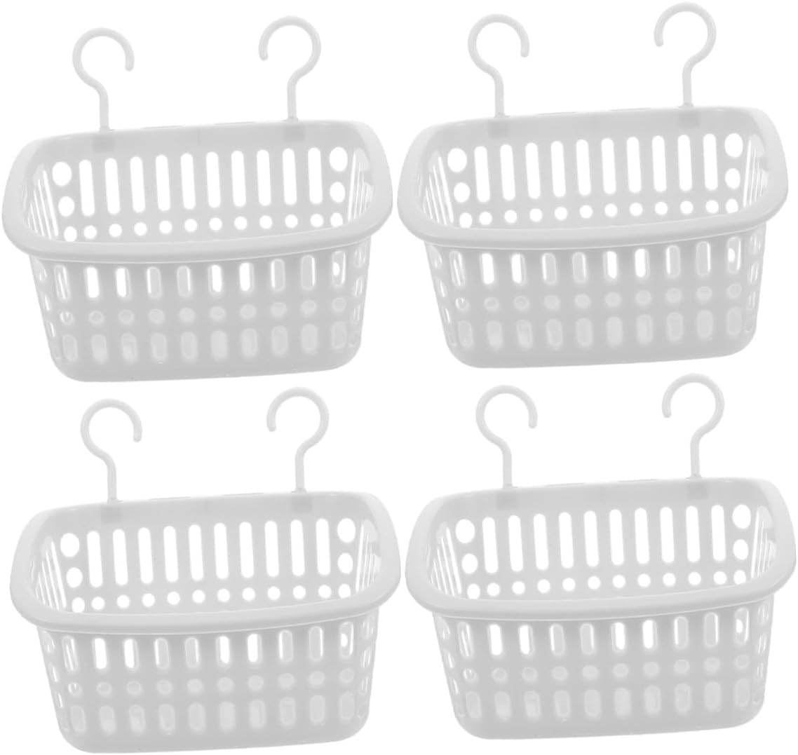 BESPORTBLE 4pcs Small Animal Hanging Hammock Bed Cage Hideout, Large Rectangular Grey-White Rodent Sleep Nest for Hamster Guinea Pig Rat Chinchilla Pet Supplies