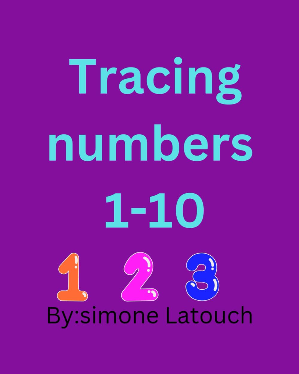Tracing numbers 1-10