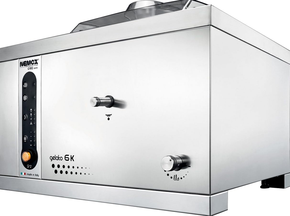 NEMOX 0038181250 Model 38181 Gelato 6K CREA NSF V120 Ice Cream Machine 4 Fully Automatic Programs 4 Storage