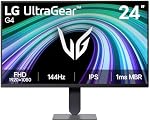 LG Ultragear™ G4 24-inch 144Hz FHD IPS Moniteur de jeux 24G414B avec sRGB 99% (Typ.), HDR 10, 1ms MBR