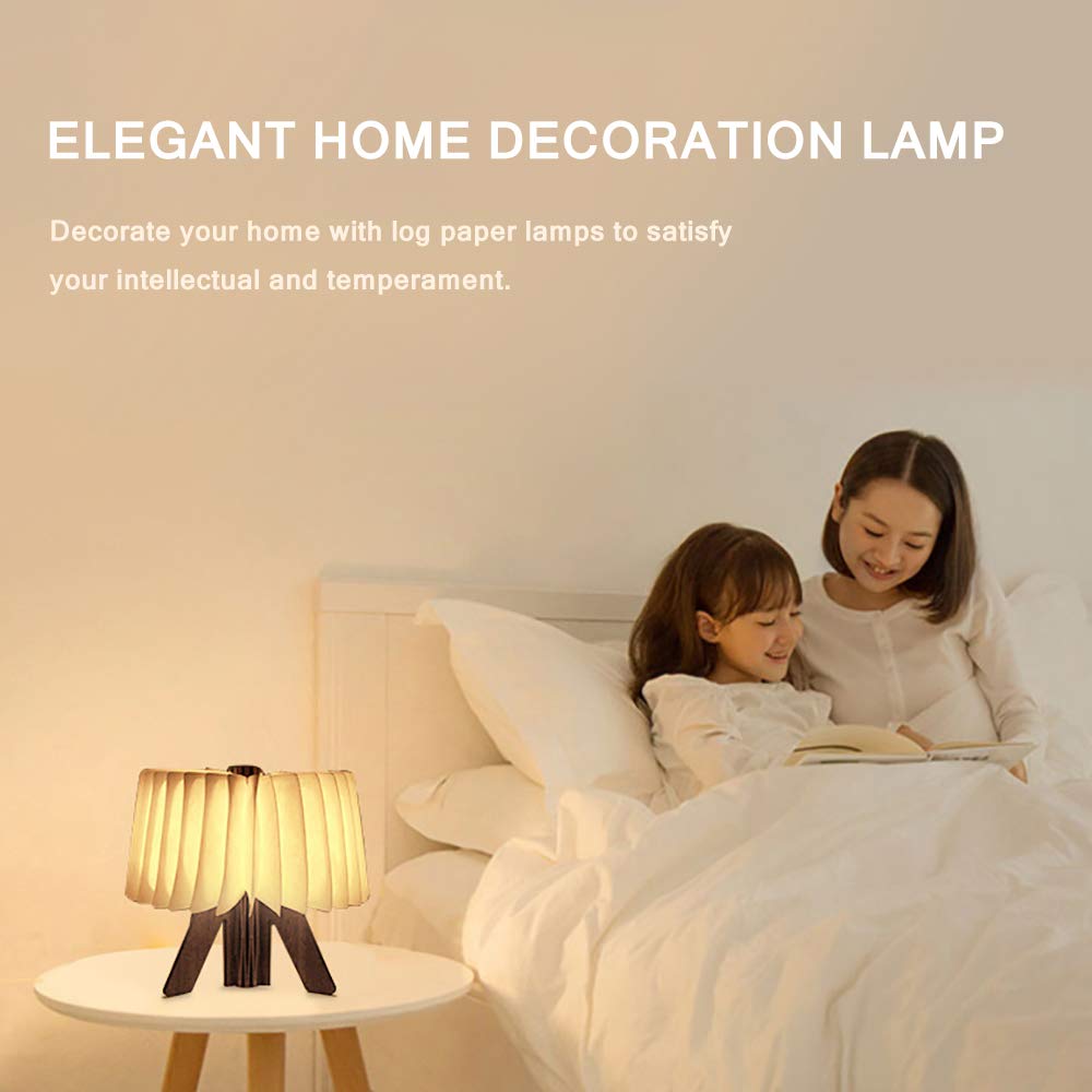 BONNYCO Lampada Libro Led Pieghevole in Legno con Telecomando 16 Colori e Timer. Lampada Libro Decorazioni Casa, Camera da Letto e Ufficio. Idea Regalo Originale, Donna, Uomo per Compleanno Natale