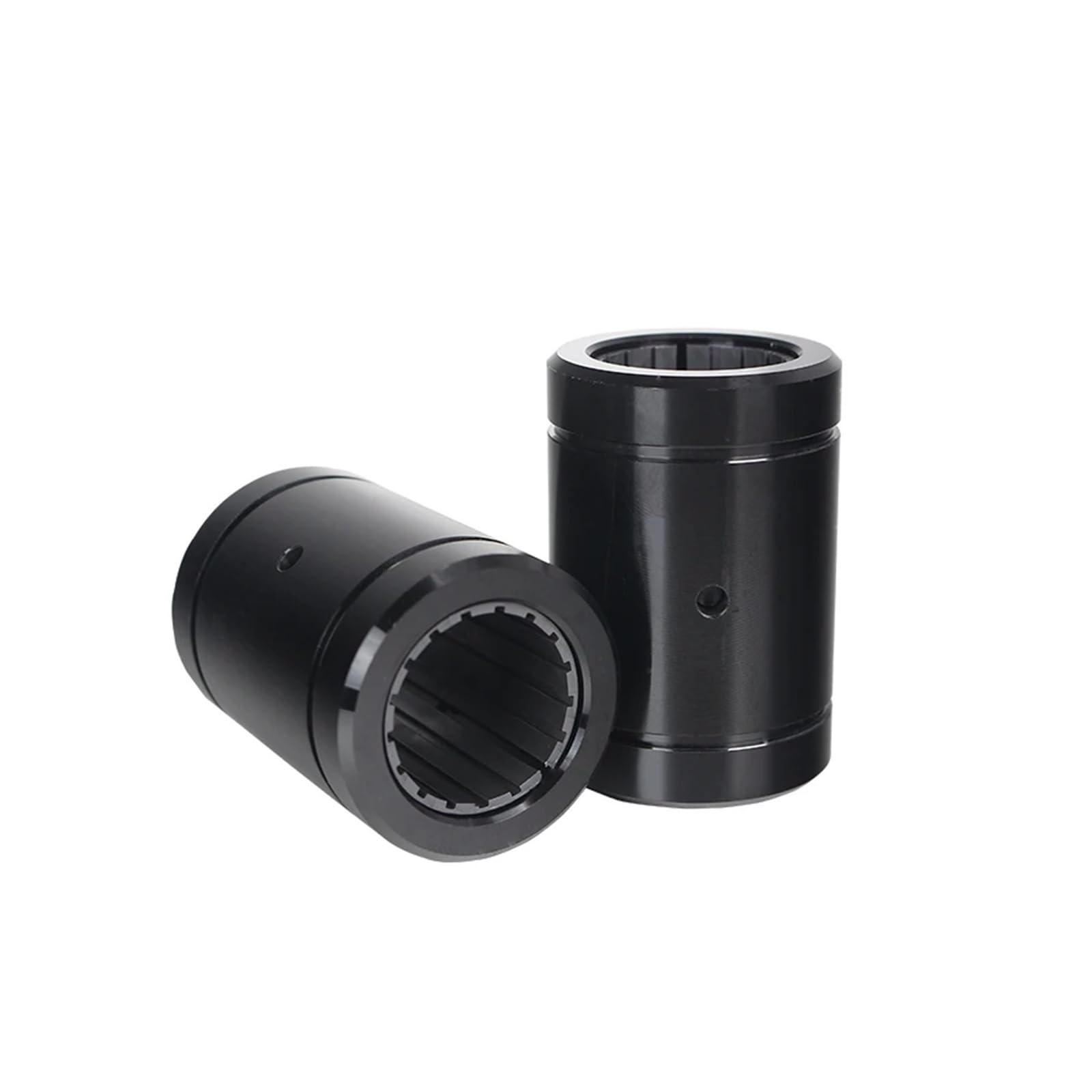 HYUJNAFZR 1pcs Fiber Nylon Linear Bearing self-lubricating Engineering Plastic Sliding Sleeve LM10 LM12 LM16 LM20 LM25 LM30-50(Brown,RJUM-10 10X19X29mm)