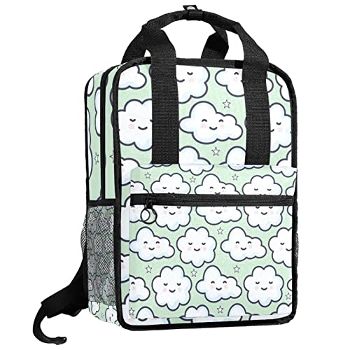 Sac à dos pour garçons au motif mandala coloré avec bretelles réglables confortables