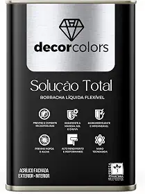 Tinta Borracha Líquida Solução Total 21,5kg - Decor Colors (Branca)