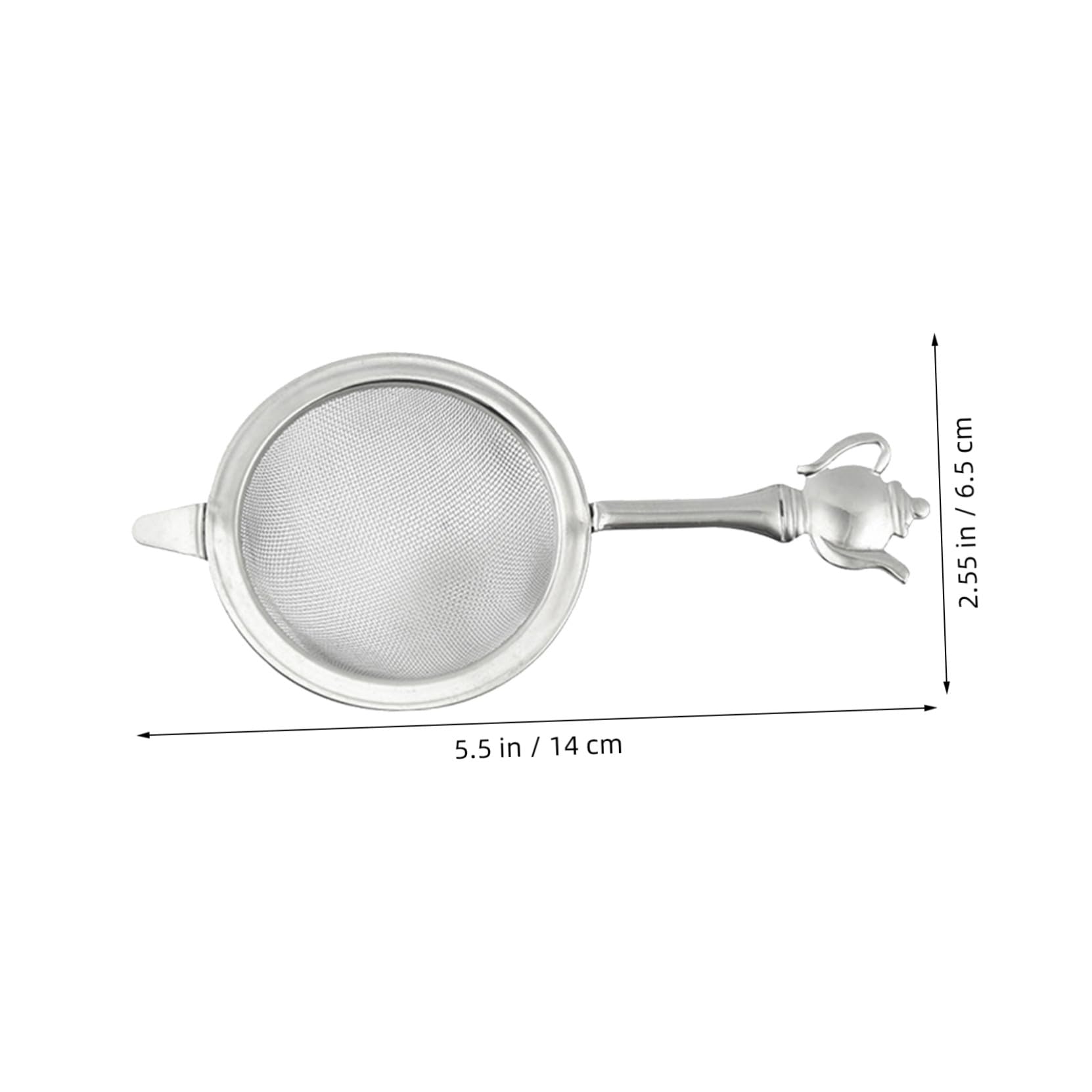 Infusor De Té De Acero Inoxidable Mango Colador Práctico Para Infusiones y Hierbas Filtro De Té Duradero y Resistente Altas Temperaturas Herramienta