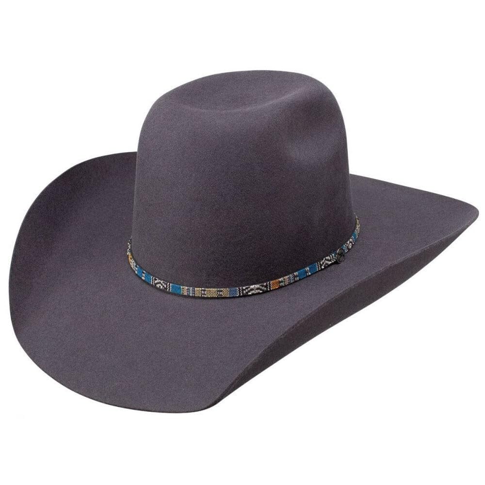 RESISTOLMens Silver Smoke 6X Felt Hat - RWSLSM90-53