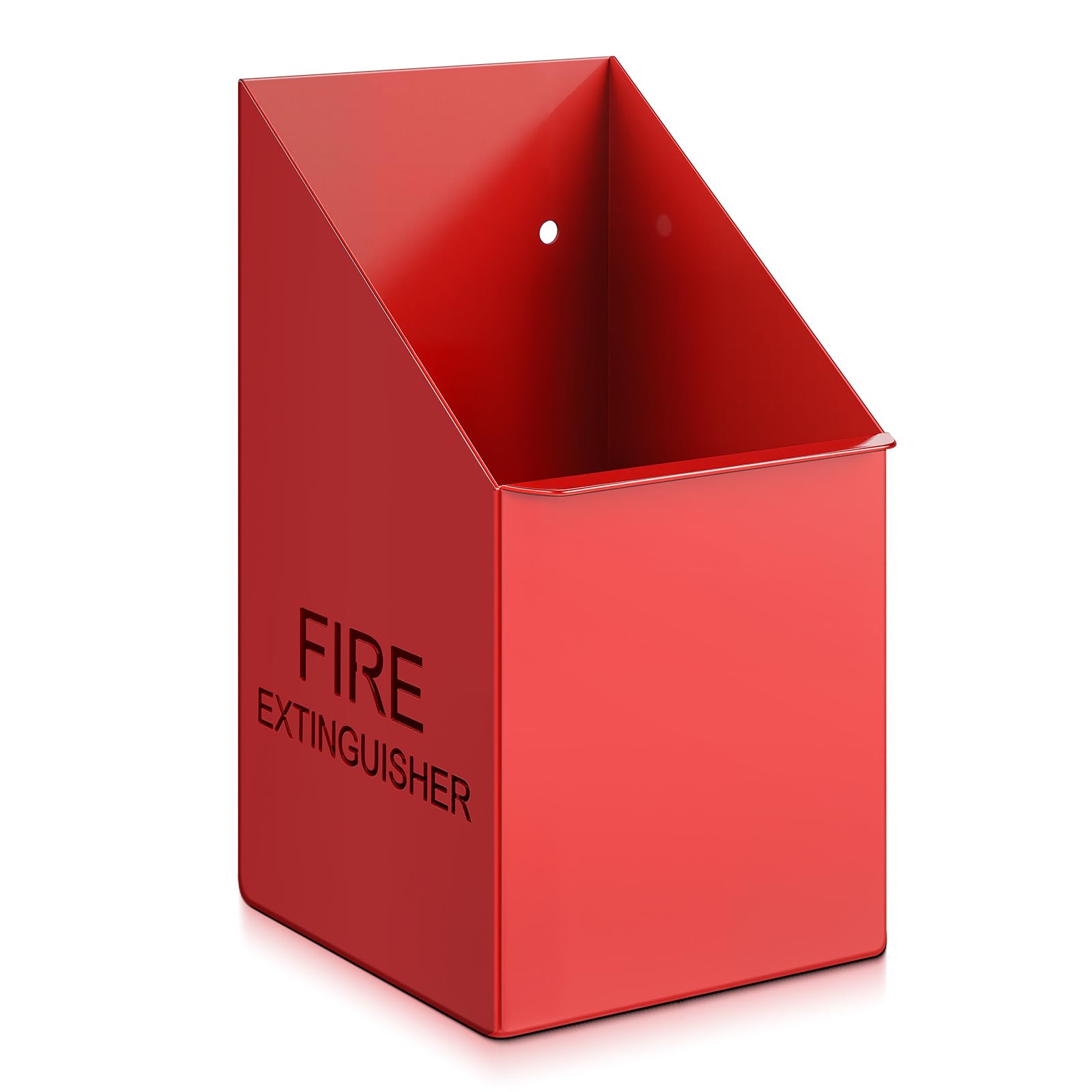 Pelopy Supporto da parete per estintore con viti, adatto per estintori da 2,3 kg, facile da installare, supporto per estintore rosso, per scuola, garage, veicoli, barche, camion, uso domestico
