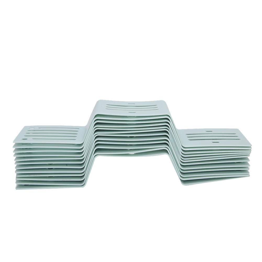 Yinhing Drawer Separator, 12pcs Adjustable Drawer Dividers Separators Storage Shelves Household Storage Partition for Clothes (02)