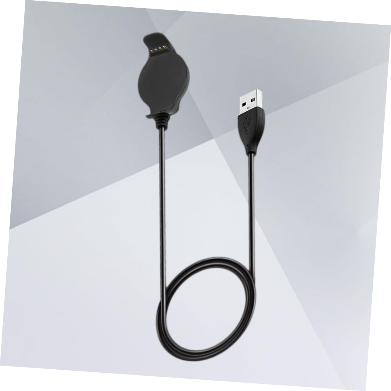 jojofuny 3pezzi per Forerunner Compatibile e Caricabatterie USB per Smartwatch Facile Usare e Anti-interferenza