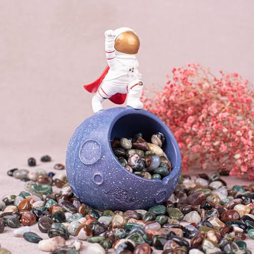 Image of Polished Ocean Jasper Crystal Stone Set - 72 Pcs, 0.5 inch 10 oz Handpicked Natural Tumbled Gemstones Rocks, Pebbles for Reiki, Chakra, Healing, Home Decor