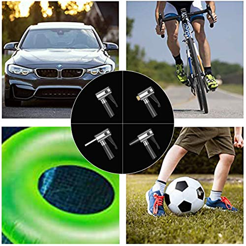 Vogvigo Mini Portable Vehicle-Mounted Intelligent Wireless Digital Air Compressor Pump Rechargeable 2000mah with Led Light and 150 Psi Maximum Inflation Pressure for Ball/Car Bicycle Tire/Toys/Other - Thumbnail 4