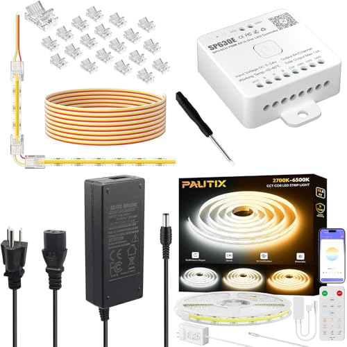PAUTIX COB Tira LED 10m Kit Blanco Ajustable miniatura 1