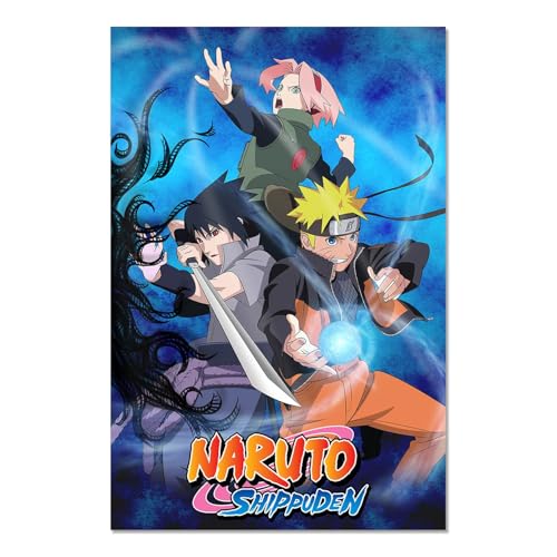 Image of Grupo Erik Poster Naruto Shippuden - 36 x 24 inches / 91.5 x 61 cm - Shipped Rolled Up - Cool Posters, Art Poster, Wall Posters & Prints