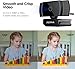 papalook Webcam 1080P, AF925 con Enfoque Automático y Micrófono de Reducción de...