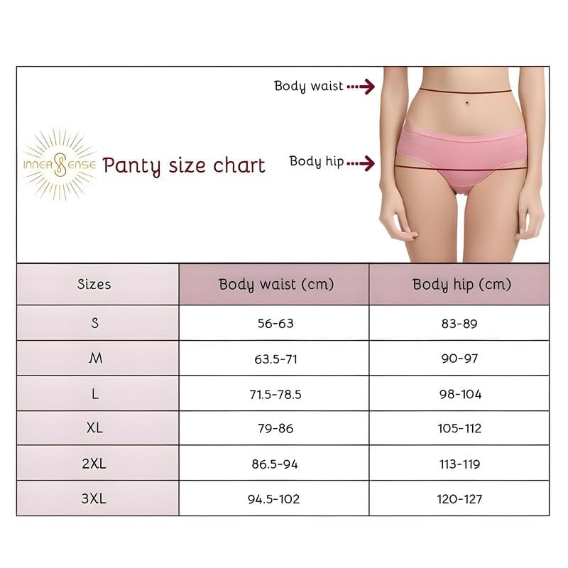 Image of Inner Sense Organic Cotton Bamboo Maternity Panties After Delivery