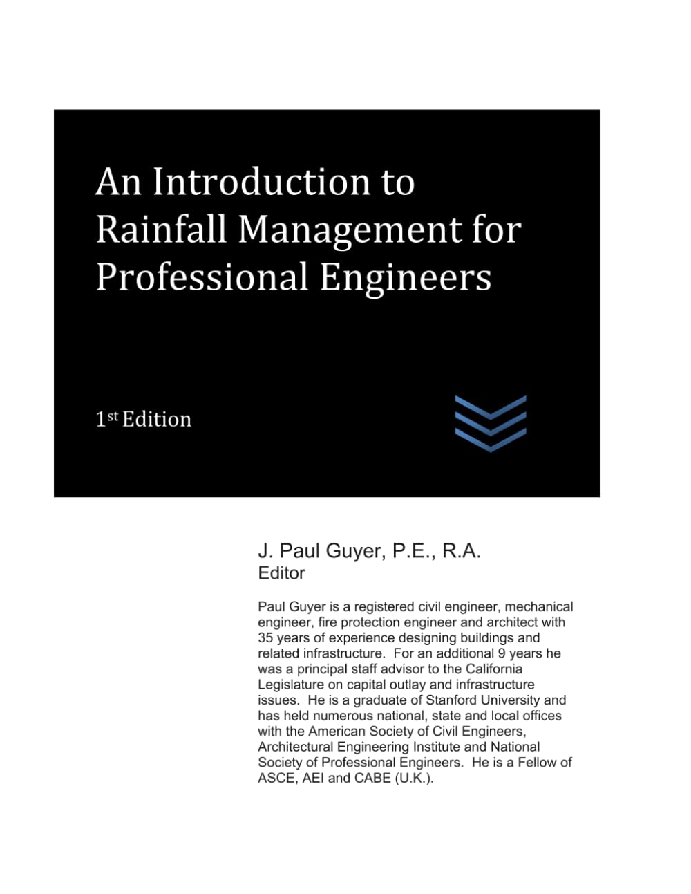An Introduction to Rainfall Management for Professional Engineers (Flood Control Engineering)