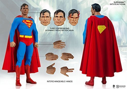 Sideshow DC Comics Superman Comic Book Ver. 1/6 Scale 12" Action Figure by Sideshow