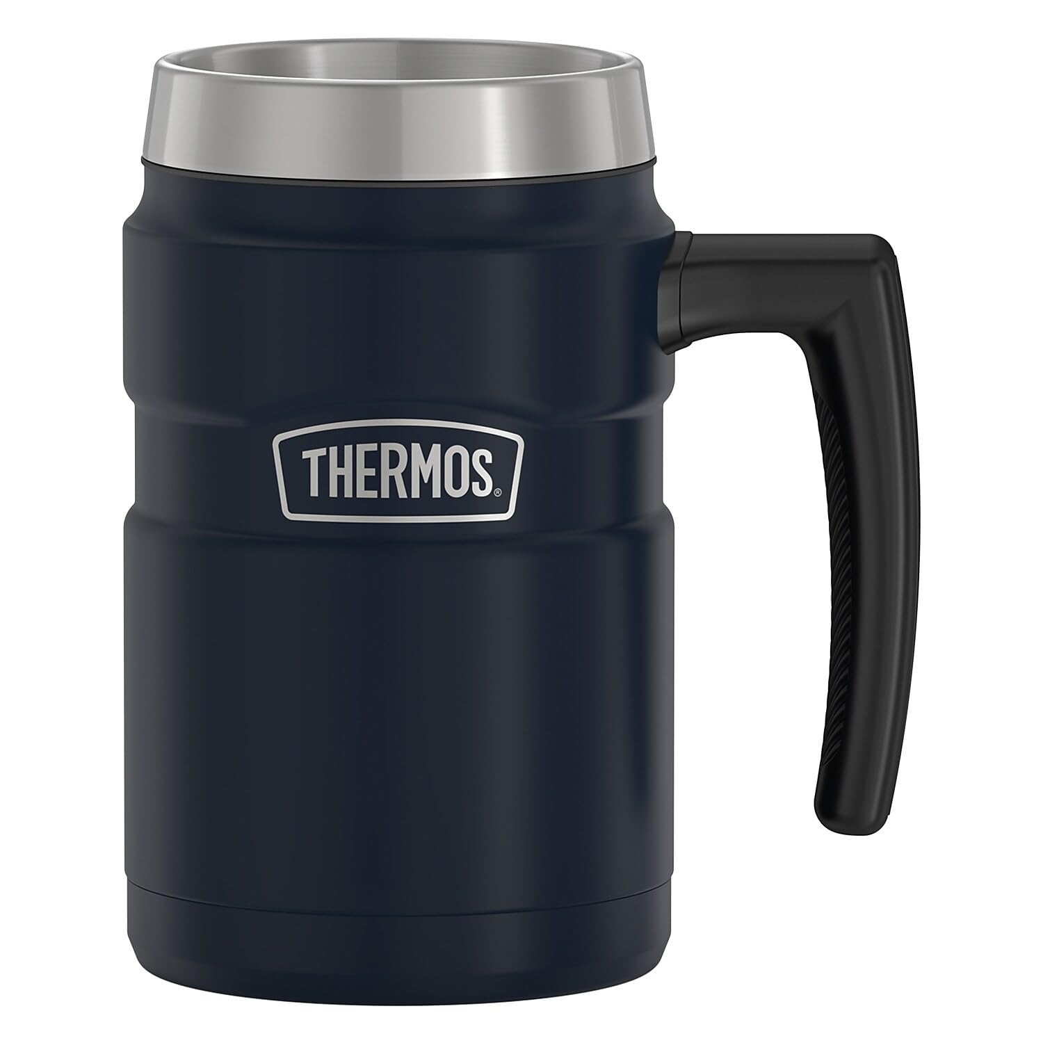 Thermos Stainless King - Taza de café de 473 ml, color azul medianoche