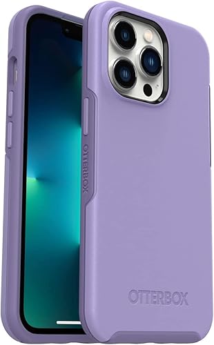 OtterBox Symmetry Series - Funda sólo para iPhone 13 Pro -morado reposo