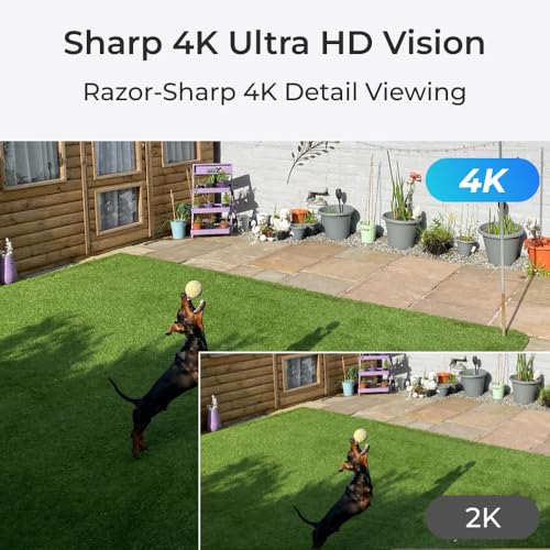 Reolink P330 4K 8MP UHD Outdoor PoE Surveillance Camera with 256GB Capacity, Smart Alerts, White - Additional View