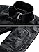 Wantdo Chaqueta de Cuero Aviador para Hombre Negro XX-Large