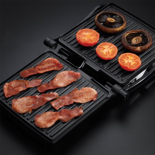 Plancha Grill Russell Hobbs Cook@Home - 3 en 1: Panini, Plancha y Parrilla