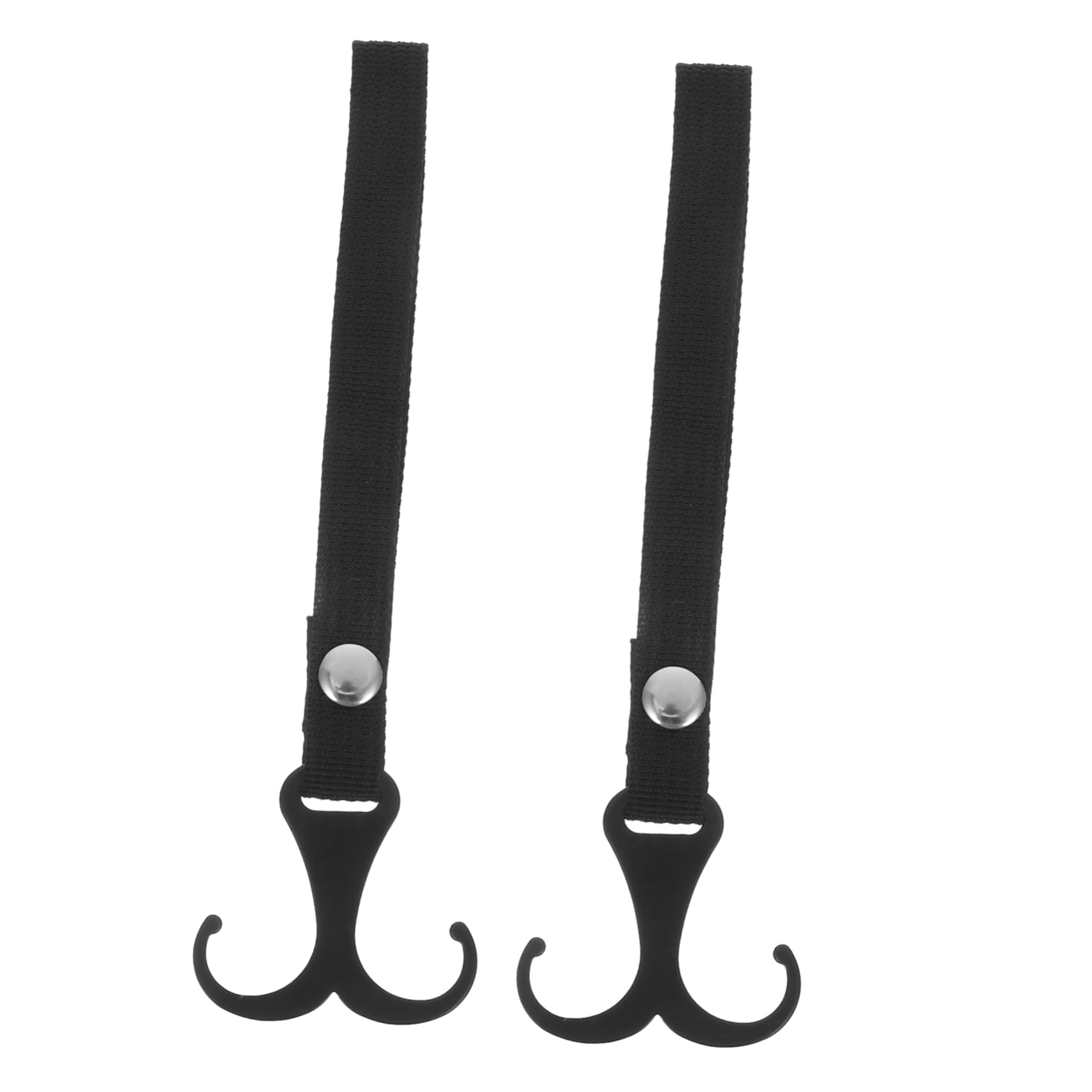 SOLUSTRE 2pcs Stroller Hooks Clips No for Easy Hanging of Diaper Bags Versatile Carrying Hooks for Stroller Bike Shopping Cart