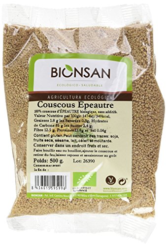  BIONSAN - BIO - Couscous d'Épeautre 500 g - Lo...