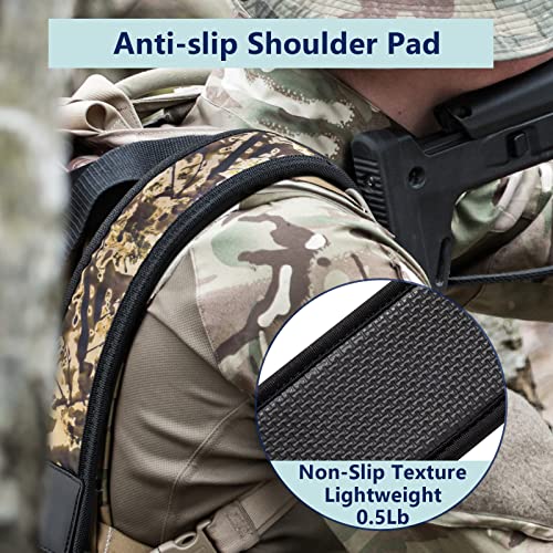 EZshoot Shotgun Sling with Swivels and Widened Anti-Slip Pad, Camo Black - image 4