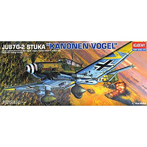 Academy JU87G-2 Stuka Kanonen Vogel Model Kit