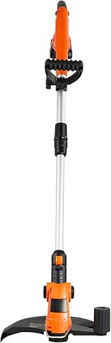 Miniatura 10 de VEVOR Recortadora de cuerda inalámbrica, 12 pulgadas, 20 V, alimentador de malezas con alimentación automática, 3 carretes, batería y cargador