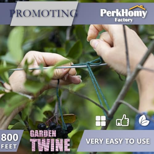 image for PH PERKHOMY PerkHomy Garden Twine Strong Natural Jute 400 Feet Long Br