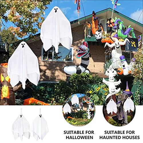 POPETPOP 2Pcs Scary Halloween Pendurado Fantasma Jardim Home Quintal Decorações Bar Fontes Do Partid
