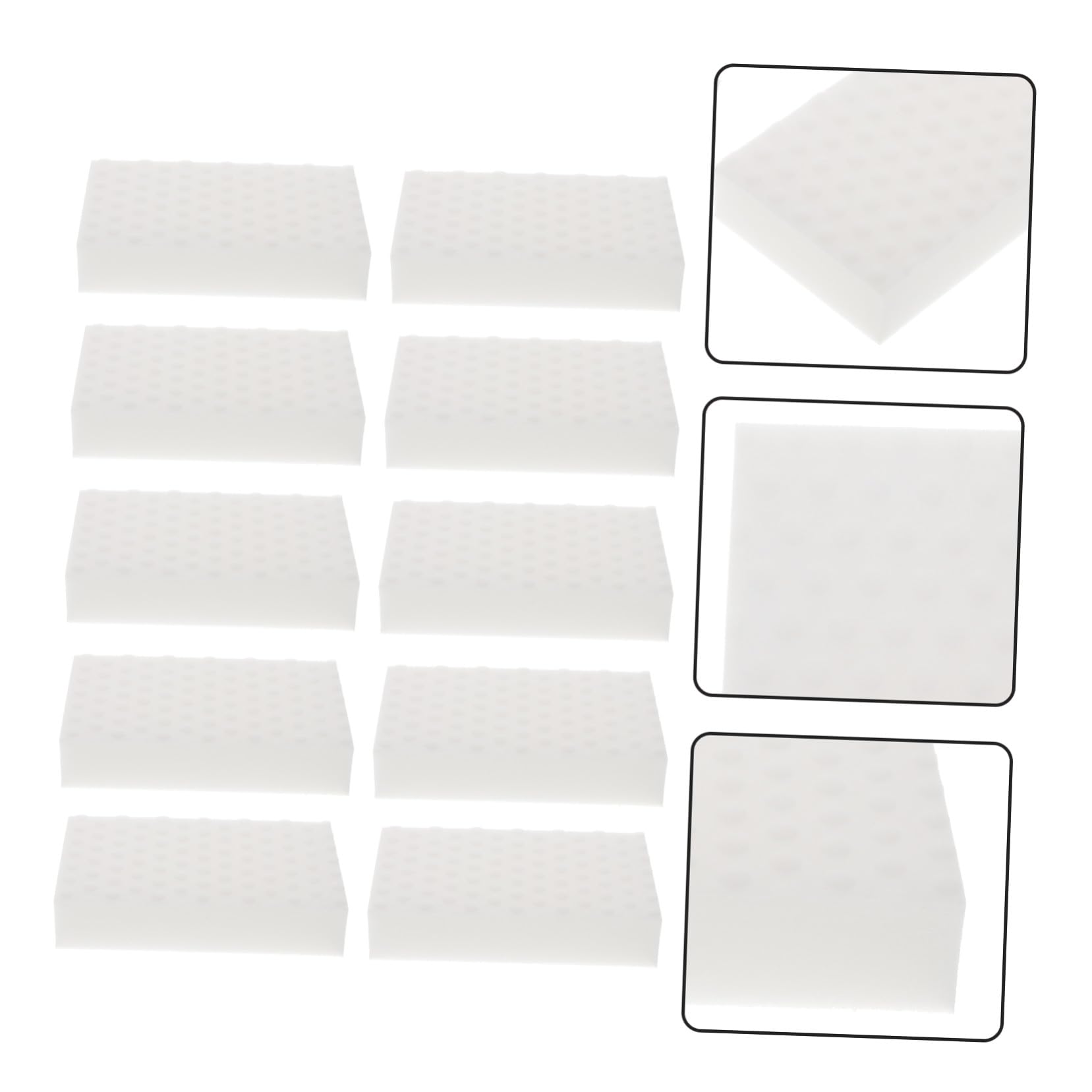 Gatuida 10pièces Éponge De Nettoyage Ménager Torchon Pratique Chiffons De Nettoyage De Vaisselle Outil De Lavage De Voiture Lot de Torchons De Cuisine