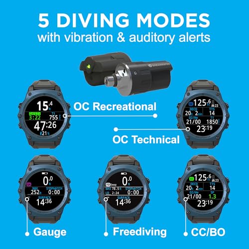 Shearwater Research Teric Wrist Computer with Transmitter - Blue