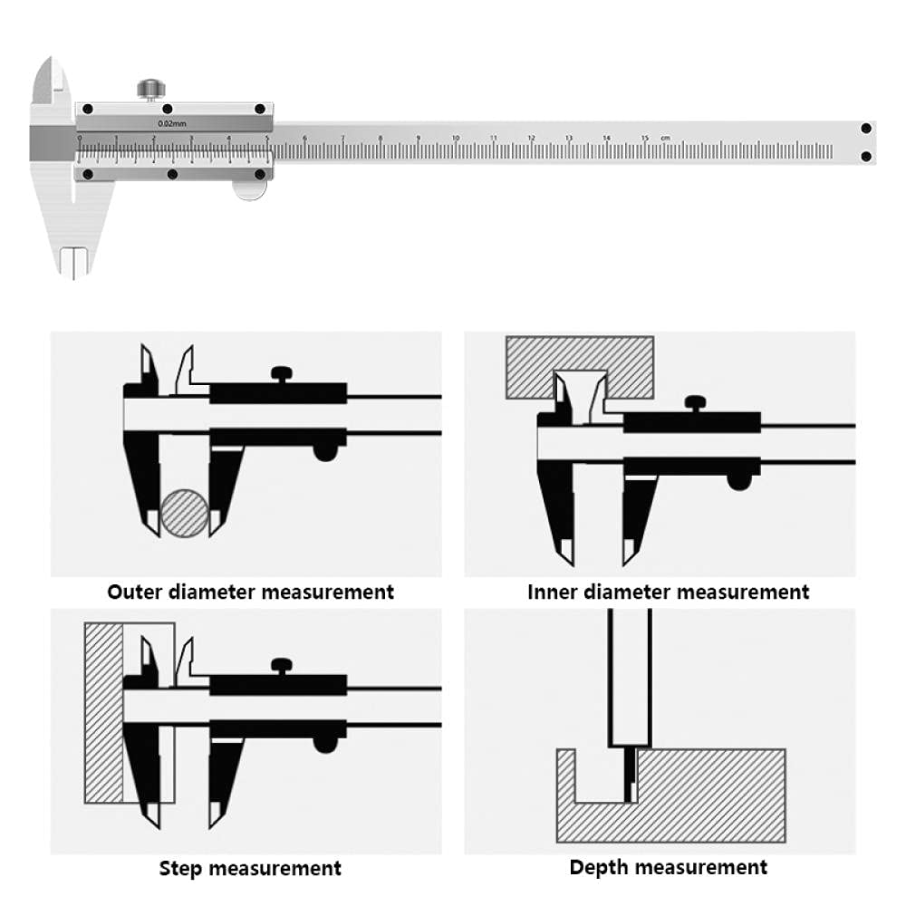 Calibro Digale A Corsoio In Acciaio Inossidabile Temprato In Astuccio Rigido Di Materiale Plastico Beta Tools - Ref. 1651 DGT - Rubix - Foto 8