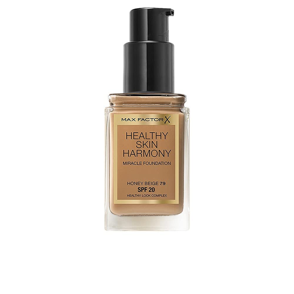 Max Factor Healthy Skin Harmony Foundation, SPF 2, 79 Honey Beige, 3 ml