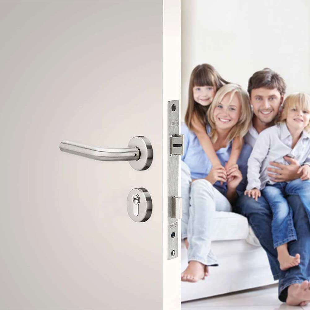 Metalux série 780NF - Serrures à encastrer Pêne Réversible Entraxe 92mm Pour porte de faible épaisseur interieur ou exterieur Certifié NF (Coffre 45x180 mm)