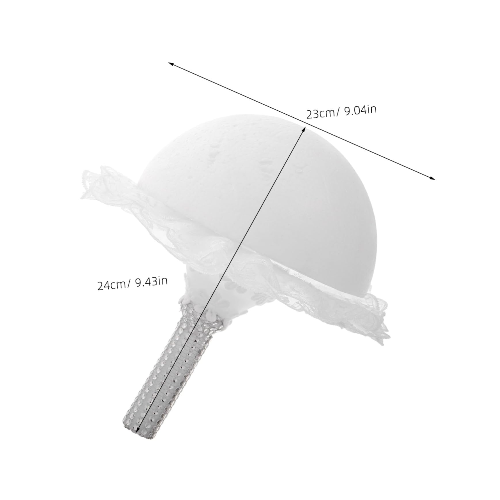 OSALADI Floral Bouquet Mold Bridal Bouquet Holder Foam Flower Holders Romantic Touch