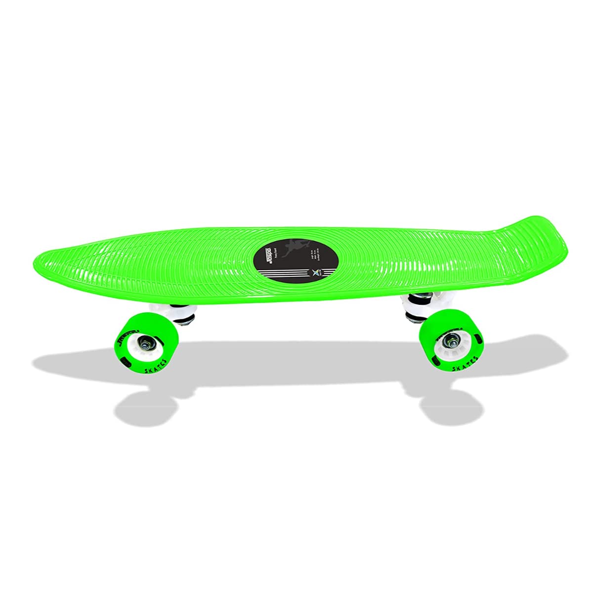 Cruiser Longboard | Complete Skateboard Cruiser Board | Penny Board | Short Board |Surf Board (Grass Green)