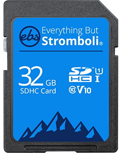 Everything But Stromboli 32GB SDJ[h NX10 UHS-1 U1 V10 Speed C10 32G SDHC [J[h Canon Powershot SXV[Yp SX530 HSASX70ASX740ASX