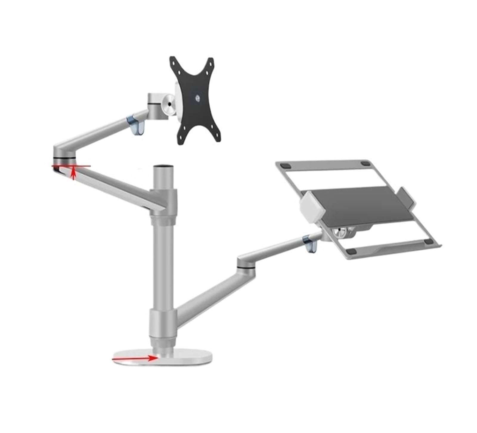 Support for moniteur et ordinateur portable OL-3L pour un télétravail confortable