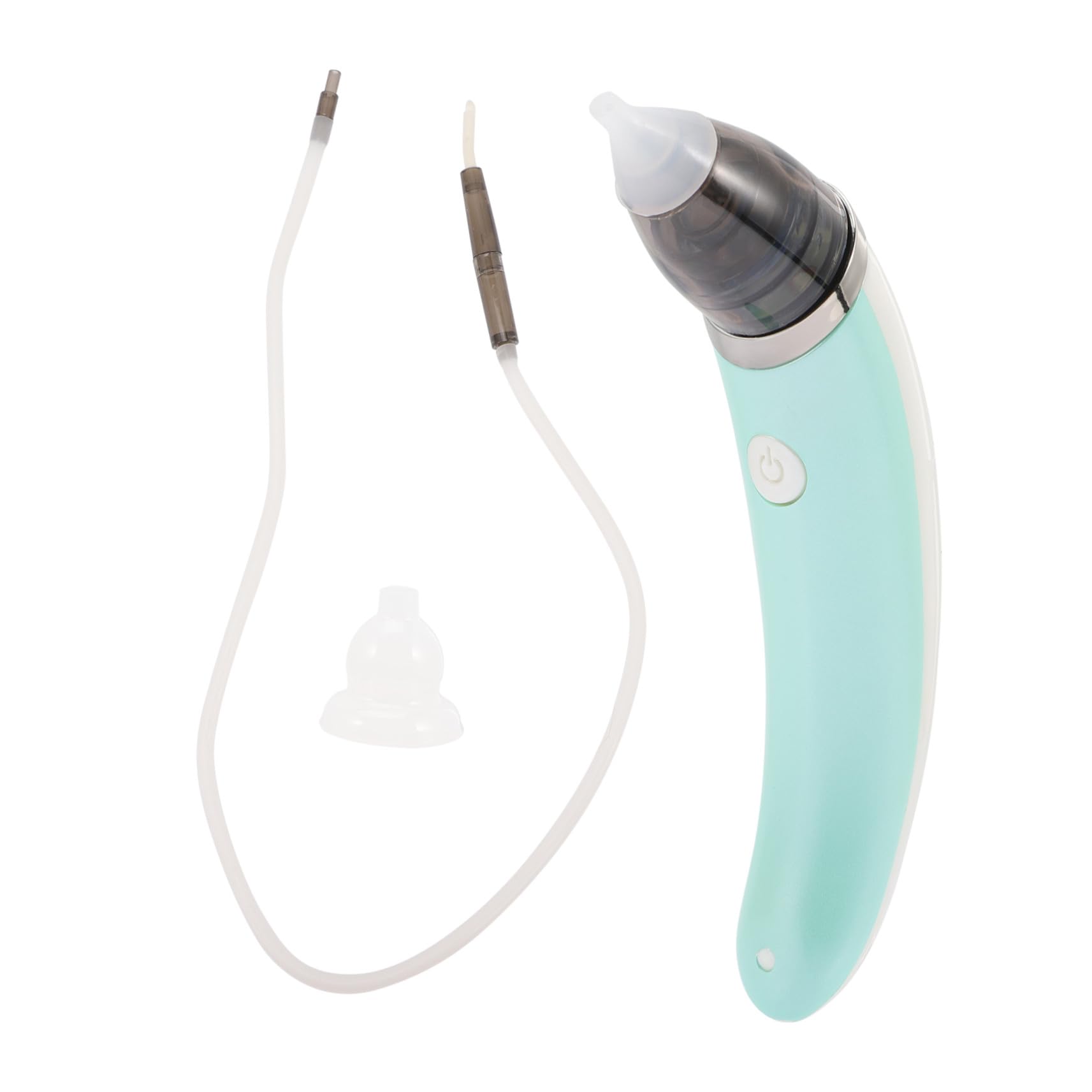 Beaupretty Electric Nasal Aspirator with Suction Tips and Adjustable Level Power Ergonomic Nose and Ear Cleaner for Boy Girl Controllable Suction for Mucus Earwax Removal