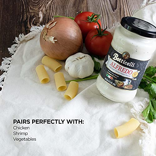 Alfredo Premium Pasta Sauce by Botticelli, 14.5oz - Product of Italy - Thumbnail 2