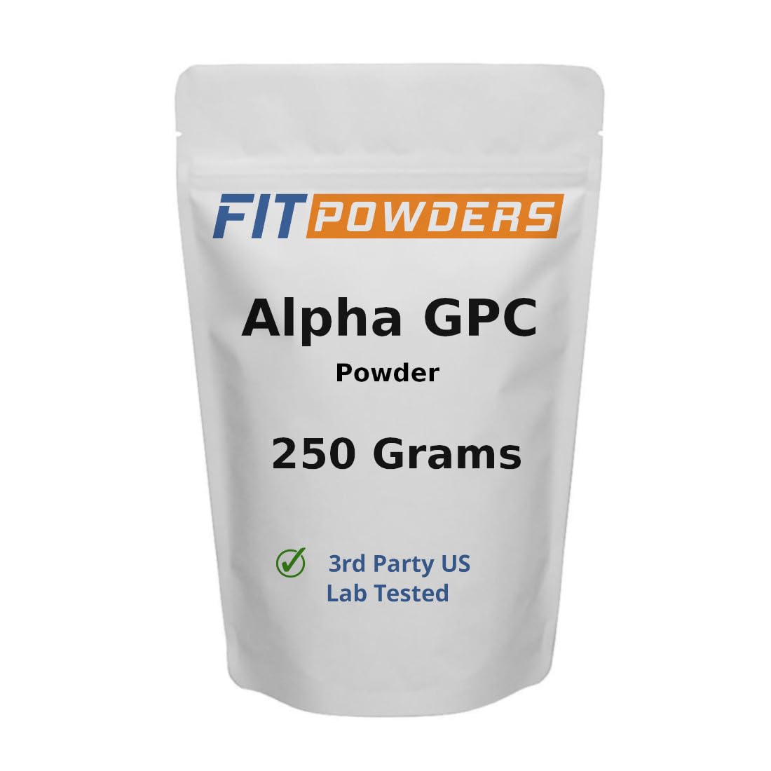 FitPowders Alpha GPC Powder Supplement (Alpha-GPC Choline Powder) with Scoop ...