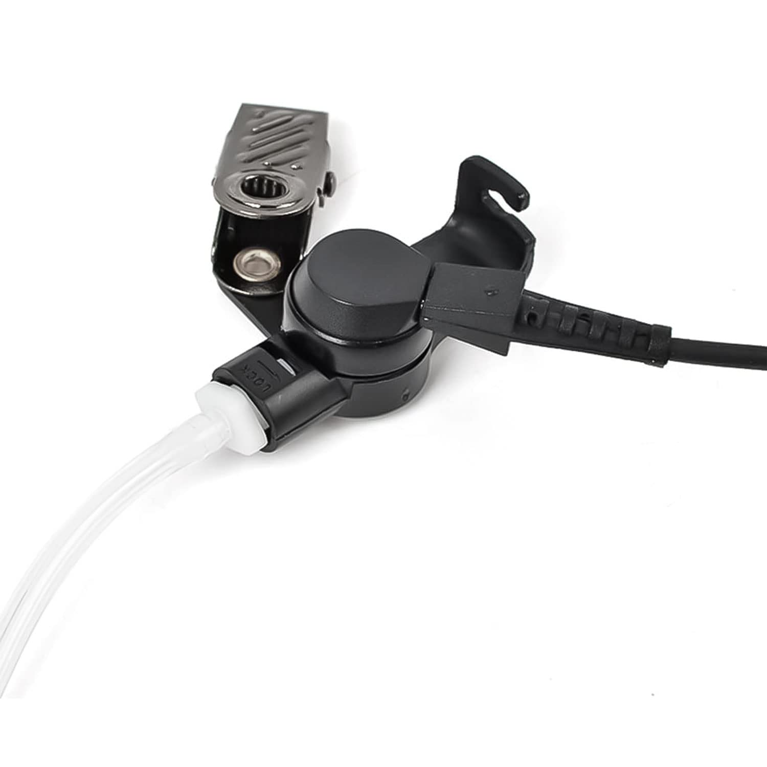 Cuffia auricolare trasparente TSMIC Jack 3.5mm per Radio ricetrasmittenti Bodyguard Compatibile TSMIC TSMIC-M MOTOROLA YAESU
