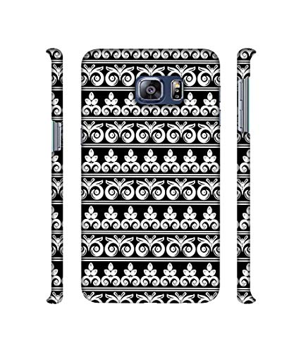 Image of Amazon Brand - Solimo Designer Two Different Patterns 3D Printed Hard Back Case Mobile Cover for Samsung Galaxy S6 Edge Plus