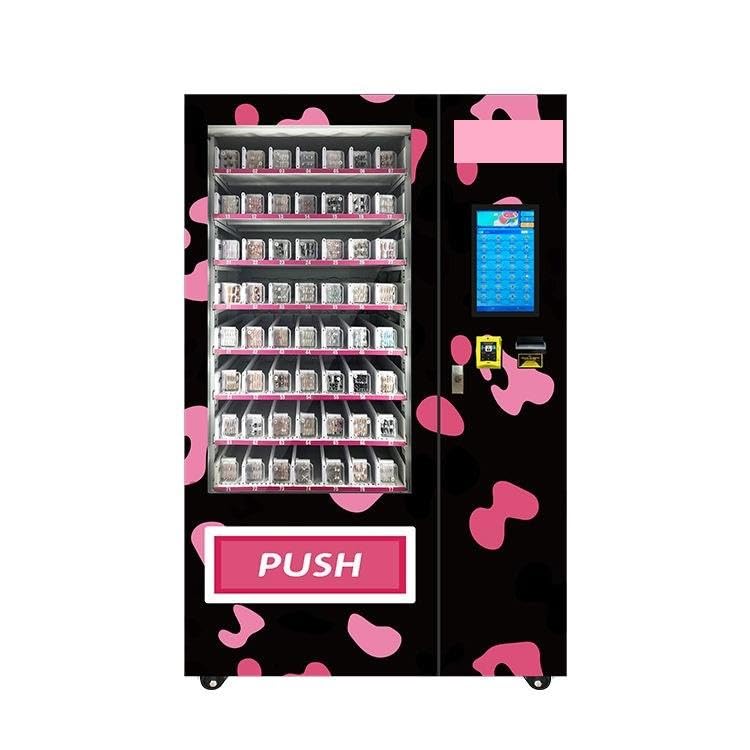 Beauty Product Dispenser – Automatic Cosmetic Vending Machine for Eyelashes, Nails & Lipstick | Luxury Self-Serve Makeup Station for Hotels