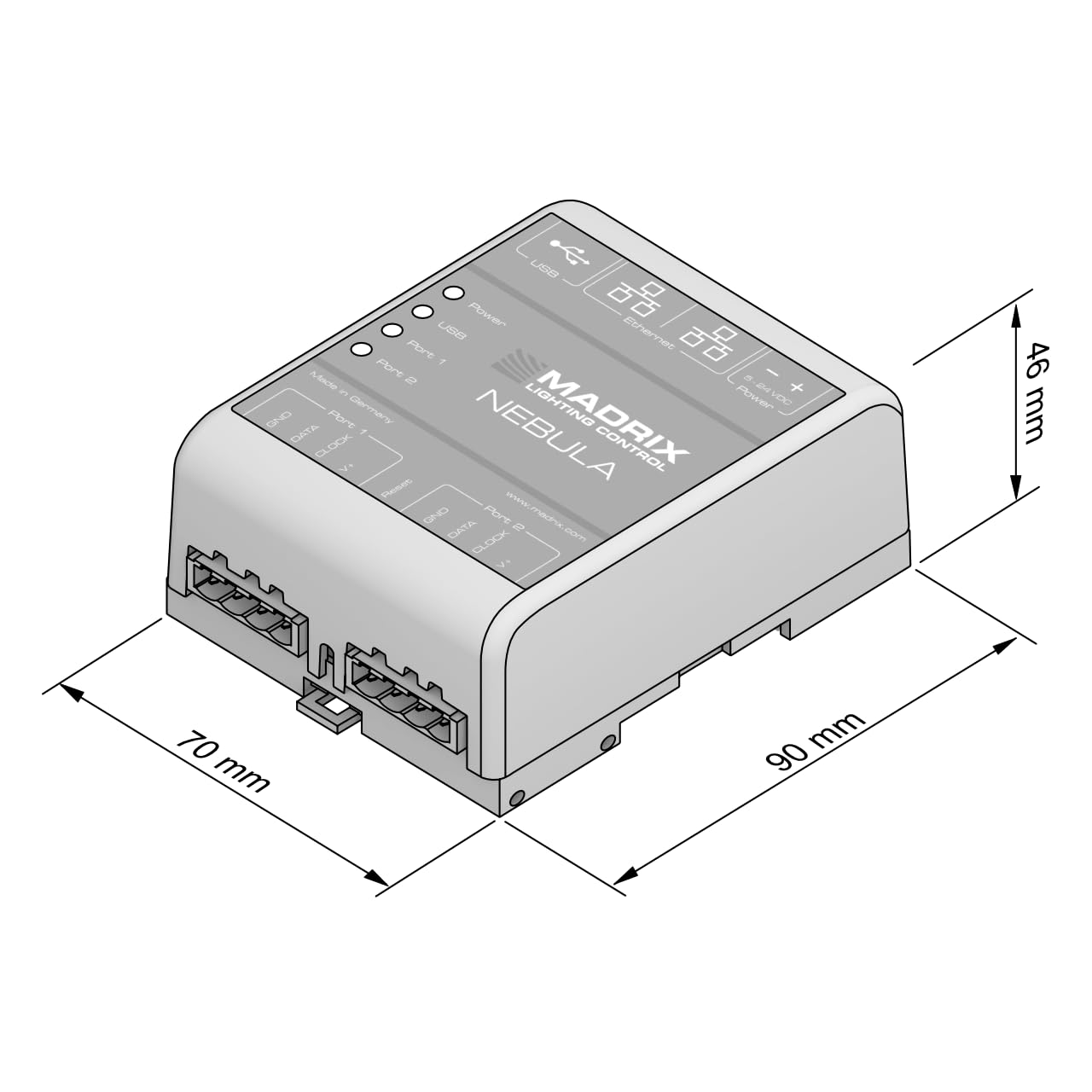 Madrix M0010082 - Interfaccia nebulosa LED